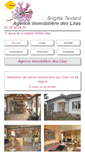 Mobile Screenshot of agence-immobiliere-des-lilas.com